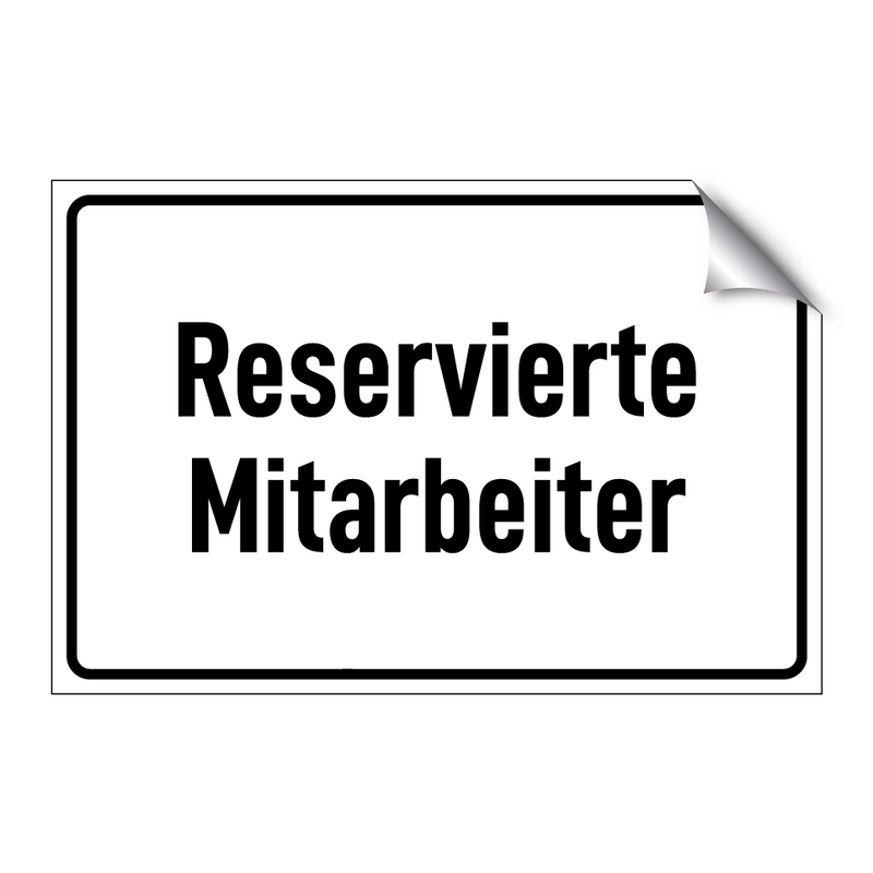 Reservierte Mitarbeiter