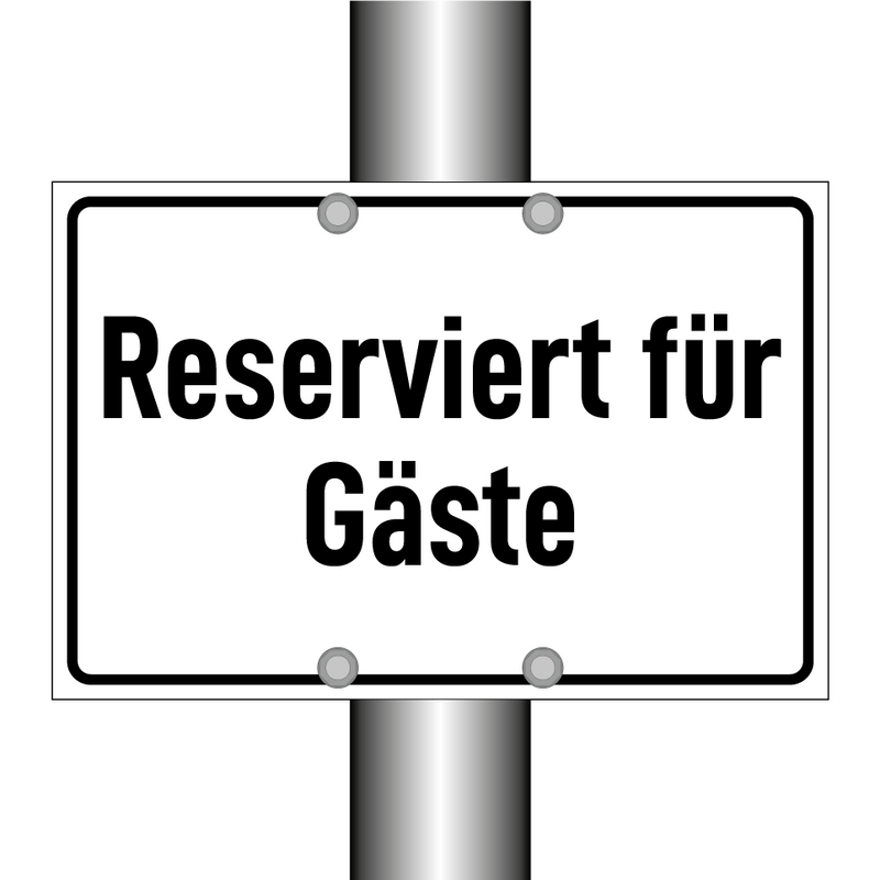 Reserviert für Gäste