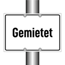 Gemietet