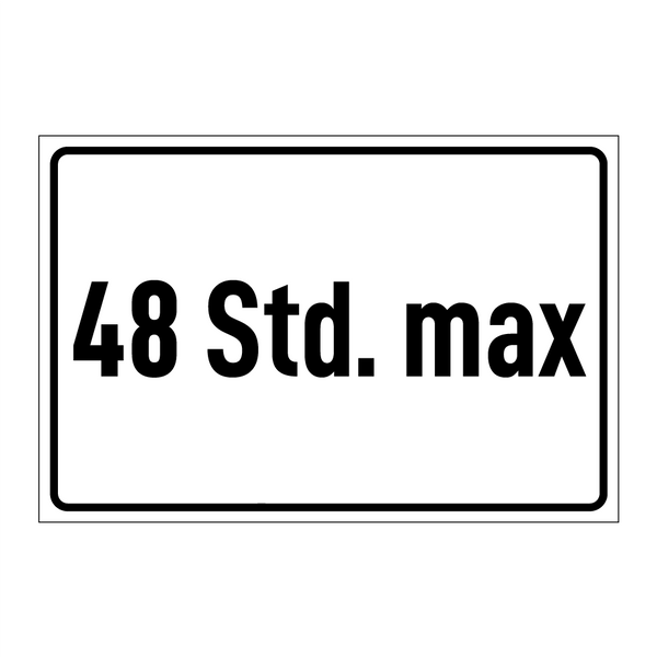 48 Std. max