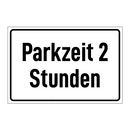 Parkzeit 2 Stunden