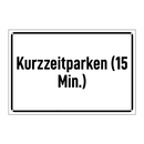 Kurzzeitparken (15 Min.)