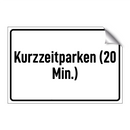Kurzzeitparken (20 Min.)