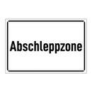 Abschleppzone