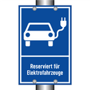 Reserviert für Elektrofahrzeuge