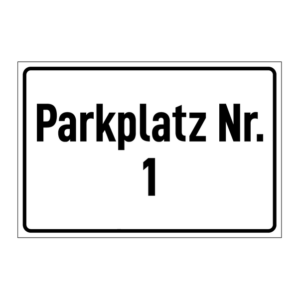 Parkplatz Nr. 1