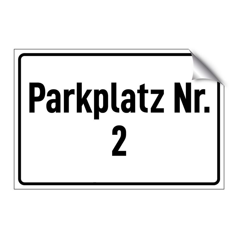 Parkplatz Nr. 2