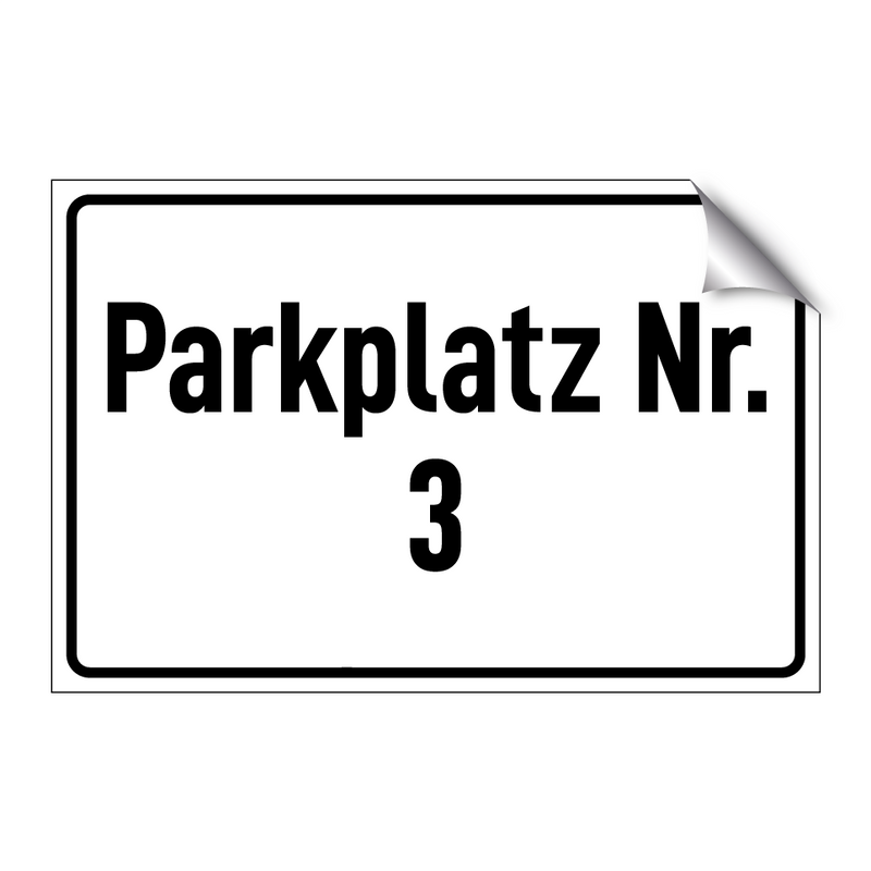 Parkplatz Nr. 3