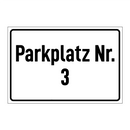 Parkplatz Nr. 3
