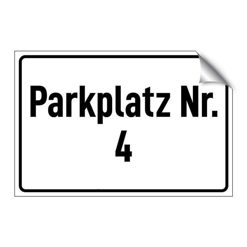 Parkplatz Nr. 4