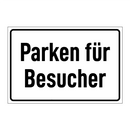 Parken für Besucher