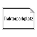 Traktorparkplatz