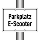 Parkplatz E-Scooter