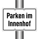 Parken im Innenhof