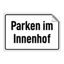 Parken im Innenhof