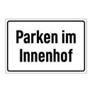 Parken im Innenhof