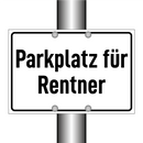 Parkplatz für Rentner