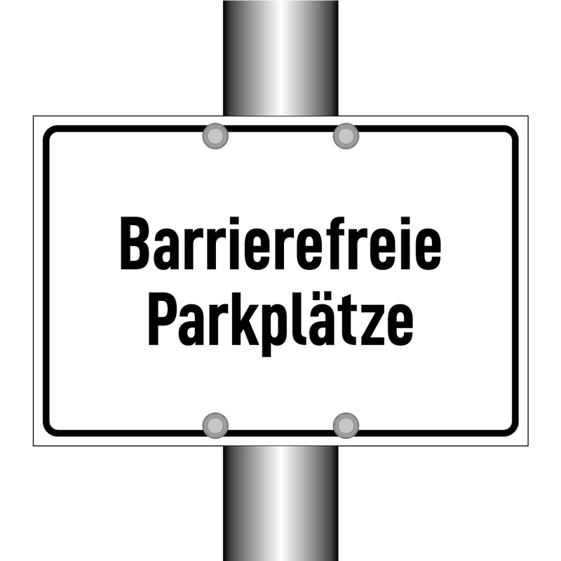 Barrierefreie Parkplätze