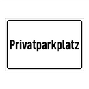 Privatparkplatz