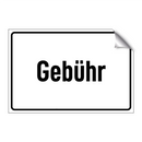 Gebühr