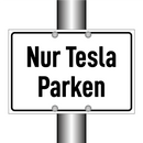Nur Tesla Parken