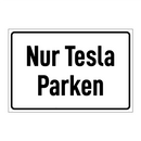 Nur Tesla Parken