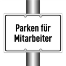 Parken für Mitarbeiter