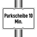 Parkscheibe 10 Min.