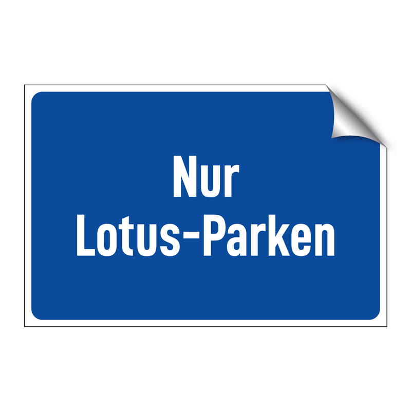 Nur Lotus-Parken