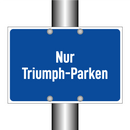 Nur Triumph-Parken