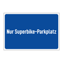 Nur Superbike-Parkplatz