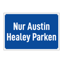 Nur Austin Healey Parken