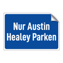 Nur Austin Healey Parken