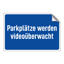 Parkplätze werden videoüberwacht