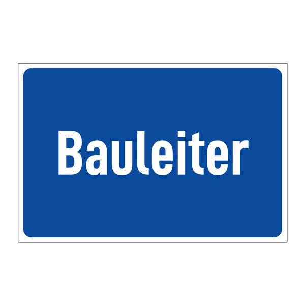 Bauleiter