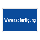 Warenabfertigung