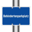 Behindertenparkplatz