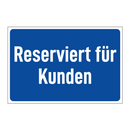 Reserviert für Kunden