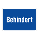 Behindert