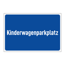 Kinderwagenparkplatz