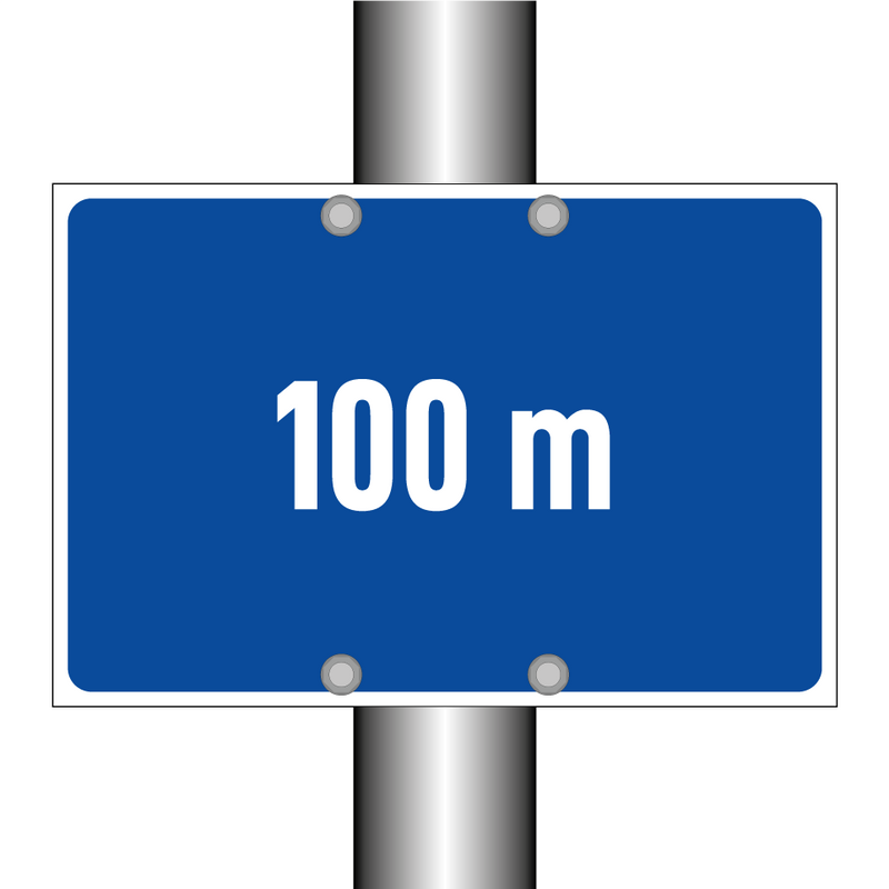 100 m