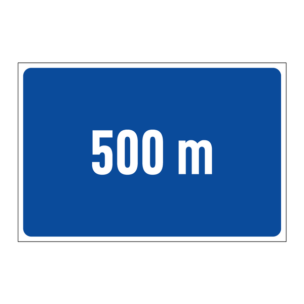 500 m