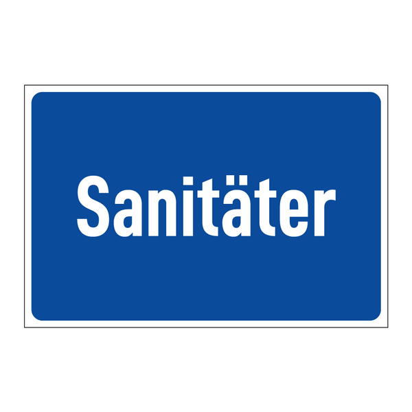 Sanitäter