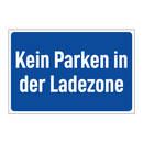 Kein Parken in der Ladezone