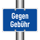 Gegen Gebühr