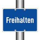 Freihalten