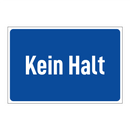 Kein Halt