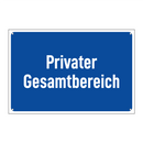 Privater Gesamtbereich