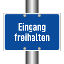 Eingang freihalten
