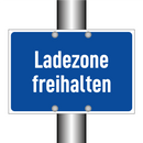 Ladezone freihalten